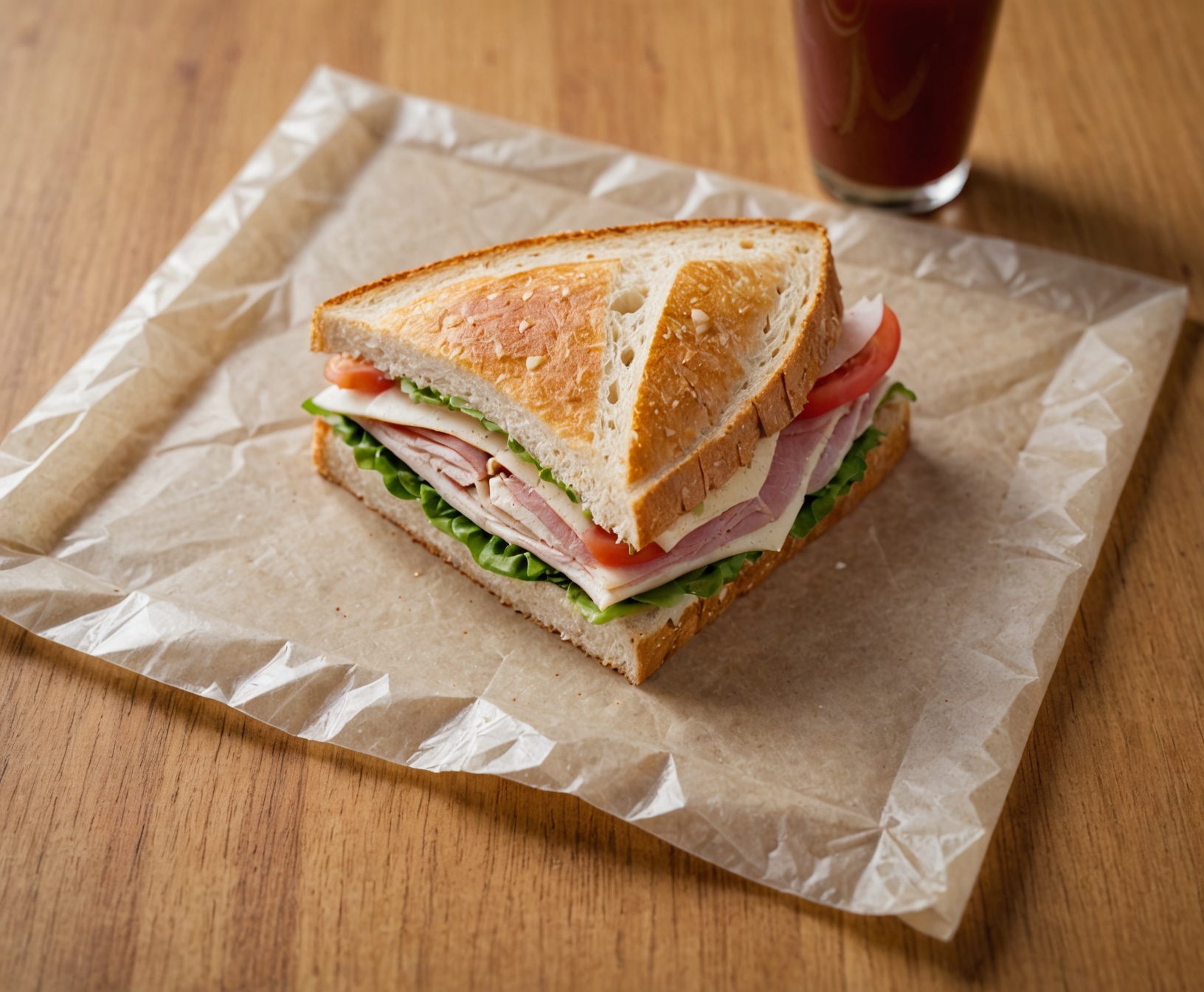 Triangle sandwiches